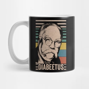 Diabeetus / Wilford Brimley - Vintage Style Design Mug